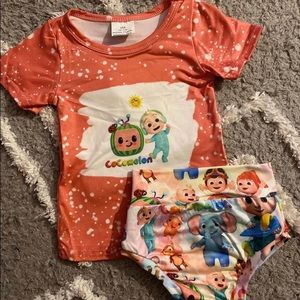 Cocomelon Bummie set